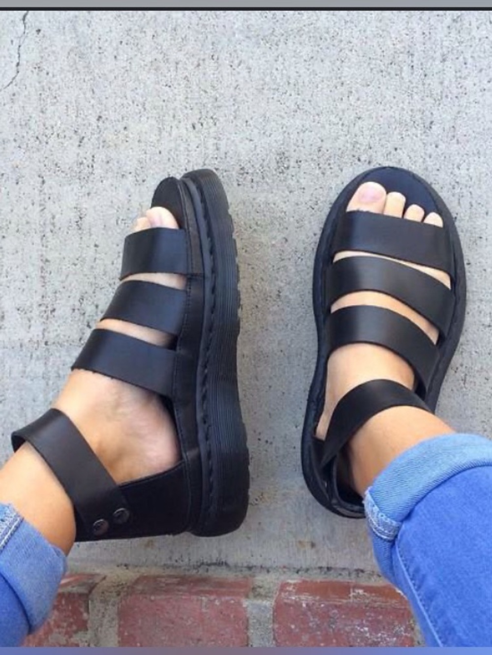 Dr. Martens Clarissa Brando Platform Sandals -discontinued deadstock